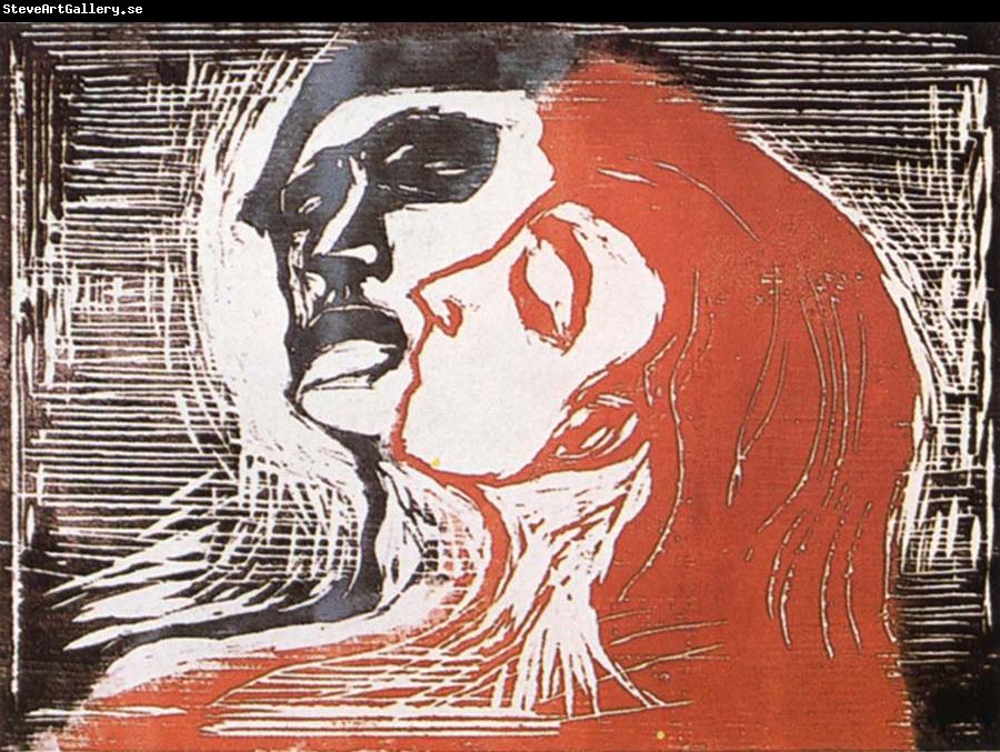 Edvard Munch Man and Woman